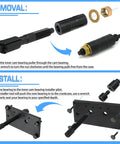 Inner Cam Bearing Installer And Puller Tool For Harley Twin Cam Engines 1999 To 2017 with disassembly and installation instructions