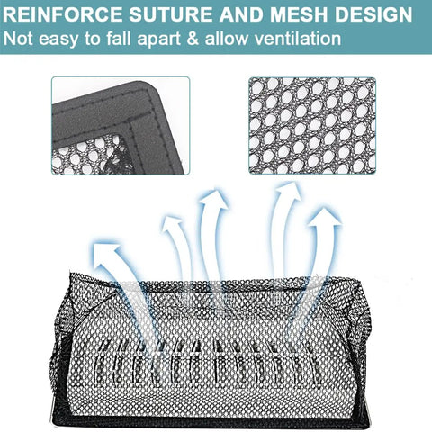 Floor Vent Trap Mesh Covers For 4x10 Floor Registers Pack Of 5 Debris Catchers with reinforced mesh design allowing airflow