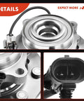 Details of 2 Pack Front Wheel Bearing And Hub Assembly With ABS 8 Lug For Chevy Silverado 1500 HD Avalanche 2500 GMC Sierra
