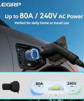 Badass J1772 To Tesla Charging Adapter With 80 Amp Fast Plug Capability For Every Model S X Y 3 And Cybertruck charging on EV.