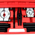 Bar Type Puller And Bearing Separator Set With Molded Storage Case 5 Ton Capacity Includes Four Hex Push Puller Legs And Bar Head With Forcing Screw