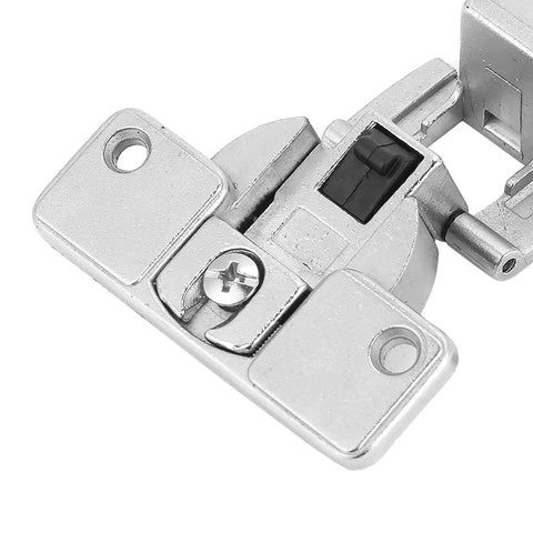 Close-up of 270 Degree Zinc Alloy Full Open Folding Cabinet Wardrobe Hinge with nickel plating for smooth operation and easy installation.