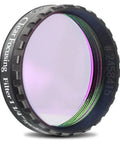 Clear Focusing Filter 1.25 Inch for Telescopes, optically polished, round, helps lock focus before swapping darker imaging filters.