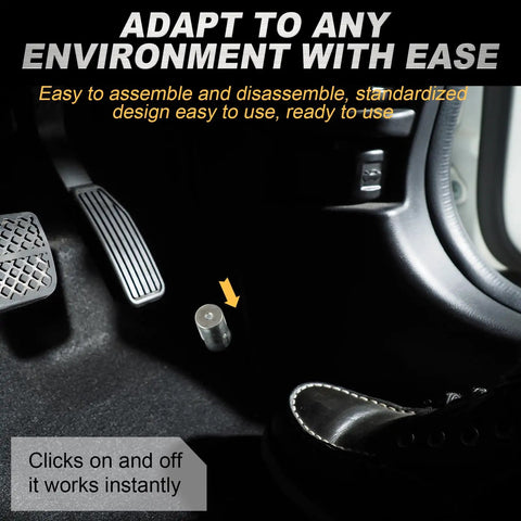 Genuine Headlight Dimmer Switch And Floor Mount Interior Light Control Oem Replacement showing easy assembly in vehicle.