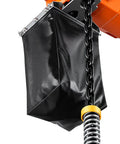 Heavy Duty 2200 Lbs Electric Chain Hoist With 10 Ft Lift, 120V Single Phase Motor, G100 Grade Steel Cable, chain and hoist bag detail.