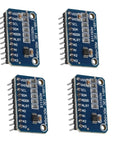 Four Pack Pre-Soldered I2C 16-Bit ADC Module With Four Channels And Programmable Gain Amplifier, Pro-Grade High-Precision
