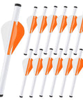 12 Pack Arrow Fletching With 2 Inch Vanes Shrink Wraps Universal Fit For Arrows And Bolts DIY Archery Fletching Tool