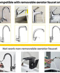Quick Connect Sink Faucet Adapter For Shower And Garden Hose Chrome Brass Connector Kit compatibility chart