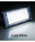 JUDYSSY Led Flood Light Ac220 50W 100W Led Street Lamp waterproof cold white LED reflector spotlight for outdoor use.