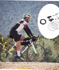 Epic Mountain Bike Hydraulic Disc Brake Kit With Beefy Pads And CNC Balanced Rotors For Gnarly Trails on a cyclist's bike.