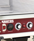 Top Shelf Pro Kitchen Beast Half Size Holding And Proofing Cabinet Ul And Nsf Certified control panel with temperature and humidity settings.