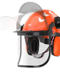 5 In 1 Chainsaw Helmet With Face Shield Ear Muffs Anti Fog Goggles And Mesh Shield For Forestry Pros ANSI Z89.1