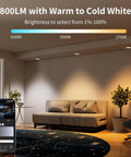 Living room scene showcasing Peteme E26 Retrofit LED Recessed Lighting 4 Inch, IC Rated ETL Certified with adjustable brightness.