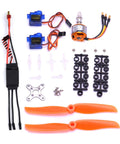 RC Fixed Wing Planes And Multirotors 2212 2200KV Brushless Motor SG90 9G Micro Servo 30A ESC And 6035 Propellers Combo Kit components