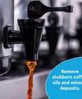 Coffee Equipment Cleaner For Espresso Machines And All Purpose Brew Gear Removes Oils And Mineral Buildup From Glass Plastic And Stainless Steel 1 Oz 48 Count Ensures Peak Flavor In Every Cup And Keeps Your Coffee Gear Fresh. espresso machine rinse spout removing coffee oils
