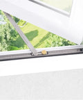 20 Piece Set Children Safety Lock Window Restrictor Windproof Brace Stoppers For Sliding Doors And Cabinets Anti Corrosion Zinc Alloy Frame Durable Childproof Locking Device For Home And Outdoor Use on open window frame