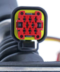 Close-up of connector on Heavy Duty Joystick Controller Replacement For JLG Lifts And Aerials Compatible With 400S 450A 450AJ 460SJ