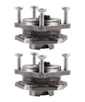 2 Pack Front Preloaded Wheel Hub Bearing Assembly For Audi A4 A5 A6 A7 Q5 Q7 RS5 S5 SQ5 Allroad Quattro 2017 To 2022 Compatible