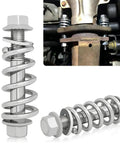 2 Piece M10x1.25 Exhaust Manifold Bolts And Nuts Kit With Built In Springs For Muffler Repair installation example