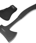 Durable Camping Hatchet Full Tang Axe For Wood Splitting Kindling And Campfire Chops Forged Carbon Steel Blade with sheath