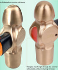 Ball pein hammer from Non Sparking 26 Piece Tool Set With Two Pipe Wrenches 450mm And 250mm Four Adjustable Wrenches Pliers Ball Pein Hammer Slotted And Phillips Screwdrivers Beryllium Copper Non Magnetic Corrosion Resistant DIN Standard BAM Certified Heavy Duty