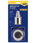 QEP 1-3/8 in diamond hole saw with water delivery system in blue packaging