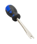 Heavy Duty Stainless Steel Valve Handwheel Tool Built To Last For Dive Tanks And Regulator Service No Fuss Installation And Removal Universal Fit Wrench For Cylinder Maintenance with black and blue ergonomic handle