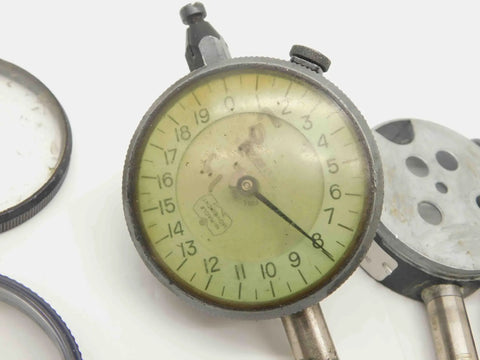 Solid Haul Of Dial Test Indicator Spare Parts And Heavy Duty Hardware For Precision Measuring Tools BR11576CZ5 vintage dial indicator face with beveled steel casing