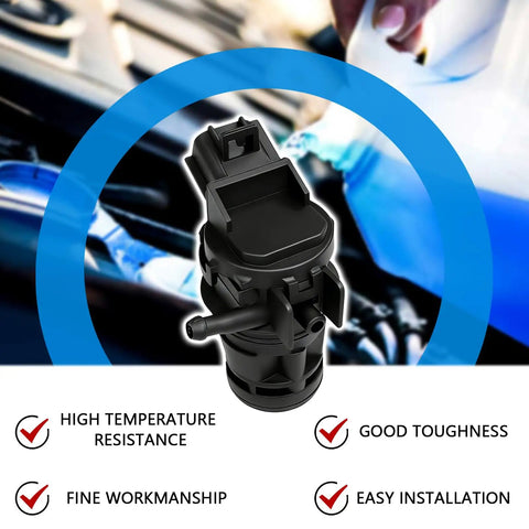 Workhorse Windshield Washer Pump Replacement Front And Rear For Toyota Lexus Mazda Honda With Grommet PA66 Nylon Durable