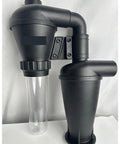 Heavy Duty Double Cyclone Dust Collector Filter For Turbocharged Woodworking Systems Industrial Separator Canister Replacement
