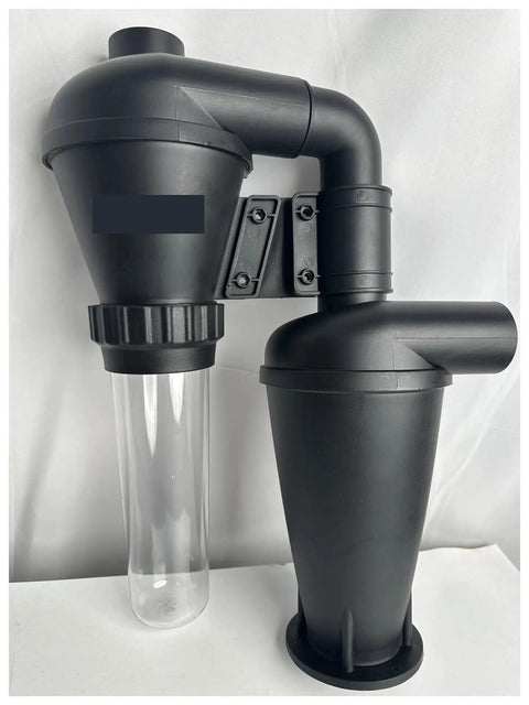Heavy Duty Double Cyclone Dust Collector Filter For Turbocharged Woodworking Systems Industrial Separator Canister Replacement