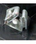 Close-up of the Bumper Face Bar Bracket Retainer Mounting Brace For Front Driver Left Side GMC Sierra 1500 2014 2015