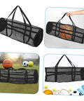 Mesh Basketball Duffle Bag Large Capacity Gym Tote For Sports Gear Dive And Snorkeling Equipment Soccer Ball Carrier