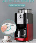 12 Pack Small Appliance Caster Wheels Sticky Swivel Sliders under coffee maker on countertop