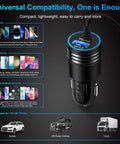 48W USB C Car Charger With Built In 30W Type C Cable Fast Charge Android Car Adapter for multiple devices and vehicle types
