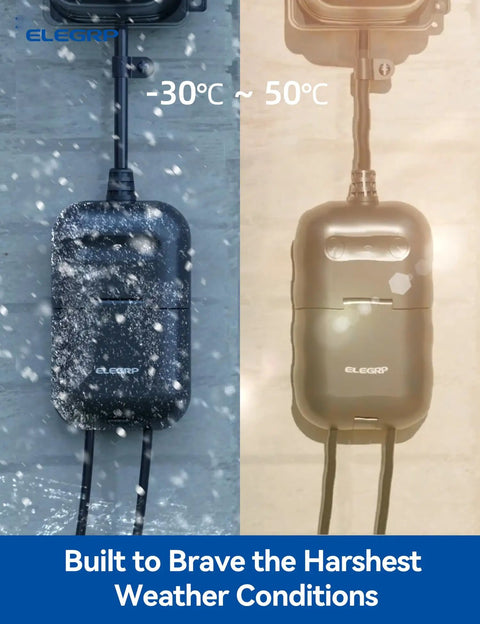 Weatherproof Outdoor Smart Plug IP66 With 2 Independent Sockets No Fuss WiFi Enabled Plug Connects With Alexa And Google Assistant
