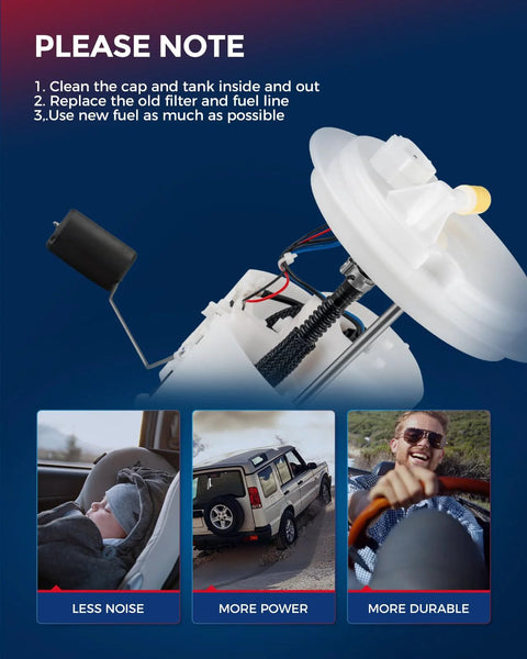 Electric Fuel Pump Module Assembly For 2007-2011 Honda CR-V Swap-In Replacement Direct Fit With FG0923 And FG1047 Part Numbers