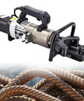 AoXHugB Portable Electric Hydraulic Rebar Bender 8-36mm with pure copper motor, designed for bending steel rebar with minimal noise.