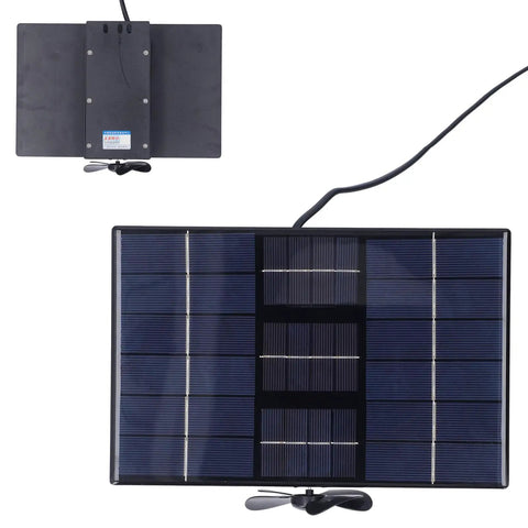 Badass Solar And Wind Power Generator For Electric Bikes Features Tough Aluminum Construction Shockproof Build features solar panel and fan