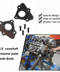 Camshaft Thrust Retainer Plate Gasket And Bolt Kit For GM LS Gen III IV V LT Engines Fits LS1 LS2 LS3 4.8L 5.3L 6.0L Vortec