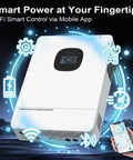 High Output 10000W 48V All In One Solar Hybrid Inverter UL Listed for Off Grid Homes and RVs with WiFi control display