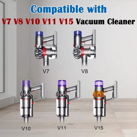 Quick Release Mini Motorhead For Dyson V8 V7 V10 V11 Vacuums, Snap On Brush Head Accessory compatible models image
