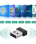 Ant Plus USB Dongle For Indoor Cycling Data Transmission, compatible with Windows Vista/XP/7/8/10 and Mac OS