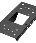 Galvanized Steel 4x4 Adapter Plate for Post Mount Mailboxes 7540B-10 Black Attaches a Mailbox to Wooden 4x4 Posts With Multiple Bolt Hole Patterns