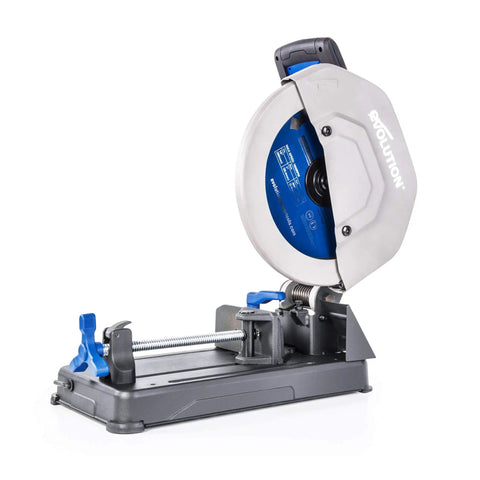 Heavy Duty 14 Inch Metal Cutting Chop Saw With 14 Inch Carbide Tipped Blade Dry Cut Miter 45 Degrees For Precise Metal Work Beefy Motor