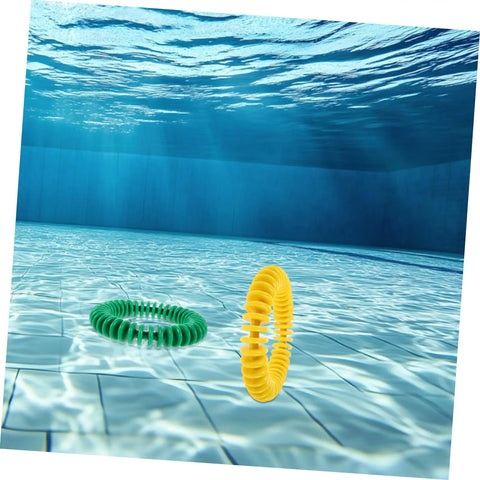 Colorful Soft Plastic Dive Rings For Pool Training And Safe Underwater Games floating underwater