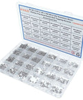 Massive 1200 Pieces 304 Stainless Steel Phillips Flat Head Self Tapping Screws Assortment Kit with 24 Sizes in open case