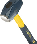Rock Solid 3 Pound Forged Steel Sledge Hammer Built Like A Tank For Demolition Chipping And Concrete Removal Featuring smooth grip handle.