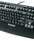Slick Mechanical Gaming Keyboard With Dope Responsive Tactile Switches And Dual Zone Backlighting For Crushing Online Matches And Delivering Smooth Keystroke Accuracy All Wrapped In A Matte Black Casing, featuring programmable keys.