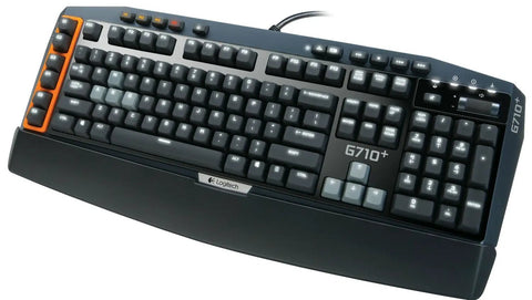 Slick Mechanical Gaming Keyboard With Dope Responsive Tactile Switches And Dual Zone Backlighting For Crushing Online Matches And Delivering Smooth Keystroke Accuracy All Wrapped In A Matte Black Casing, featuring programmable keys.